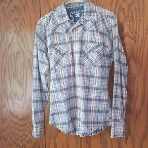 Wrangler 20X Medium Men's Button Down
